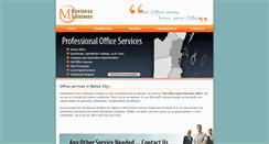 Desktop Screenshot of officeservices.bz