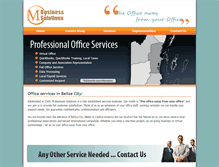 Tablet Screenshot of officeservices.bz